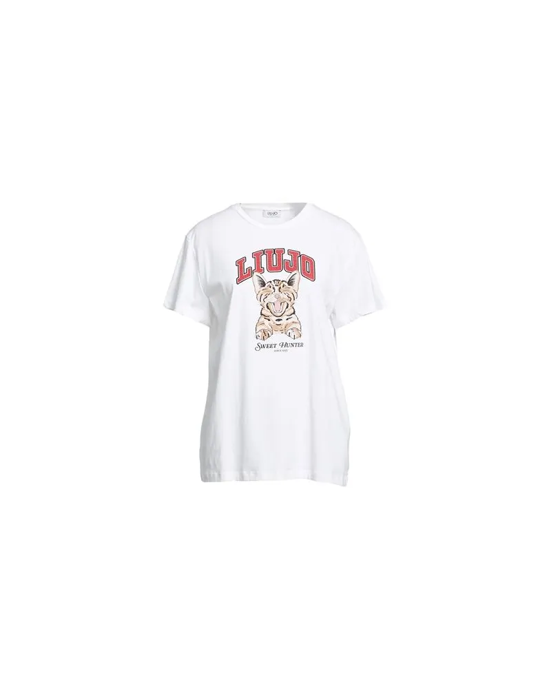 Liu Jo TOPS - T-shirtsauf YOOX.COM Weiß