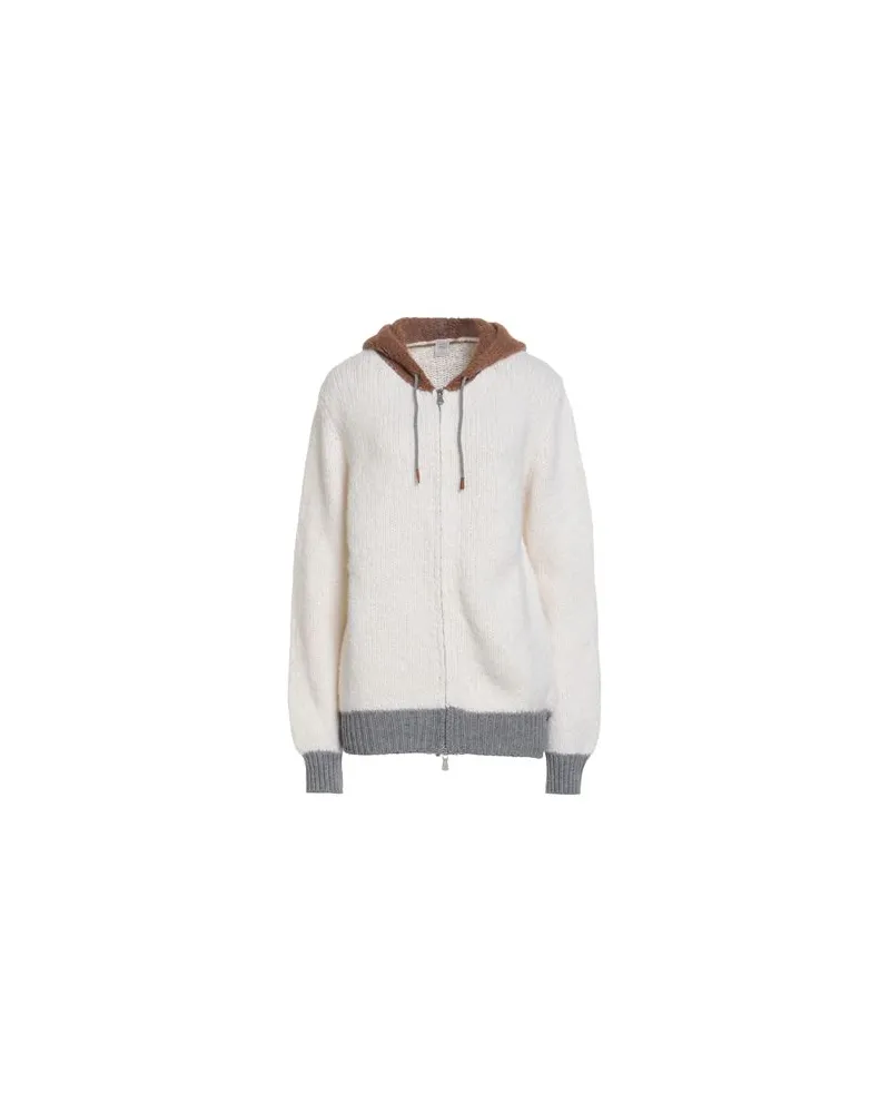 Eleventy PLATINUM - STRICKWAREN - Strickjackenauf YOOX.COM Elfenbein