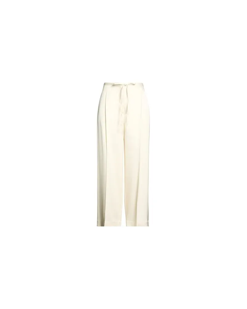 Róhe HOSEN & RÖCKE - Hosenauf YOOX.COM Cremeweiß
