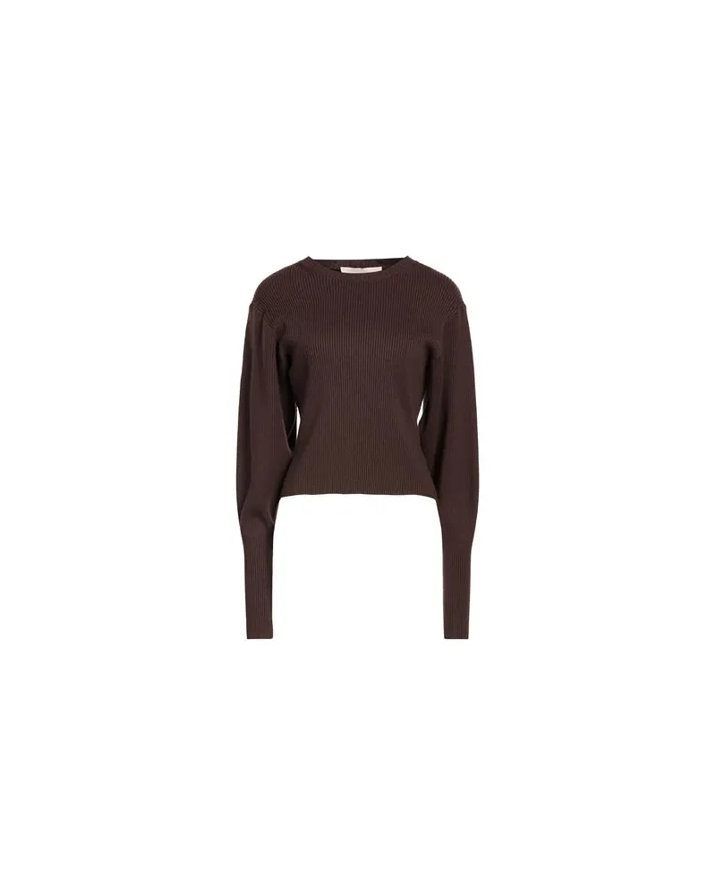 Kaos STRICKWAREN - Pulloverauf YOOX.COM Schokobraun