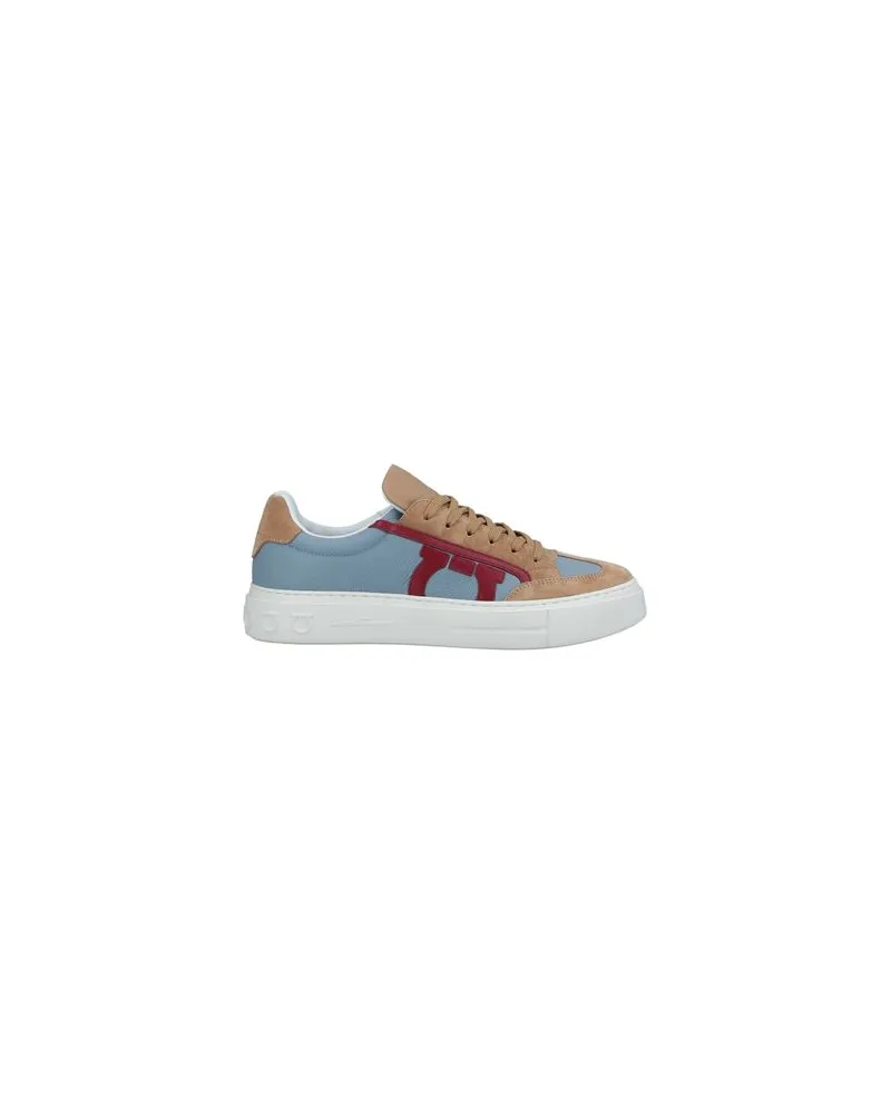 Ferragamo SCHUHE - Sneakersauf YOOX.COM Blaugrau