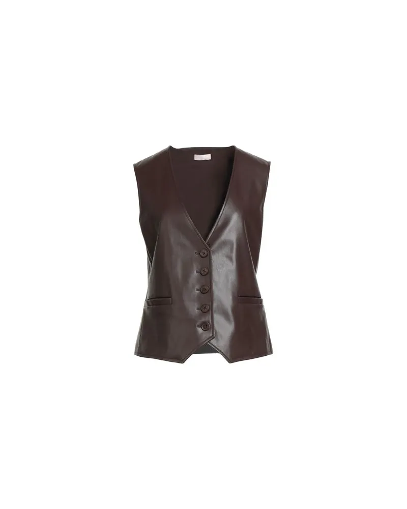 Liu Jo ANZÜGE und CO-ORDS - Couture-Westenauf YOOX.COM Schokobraun