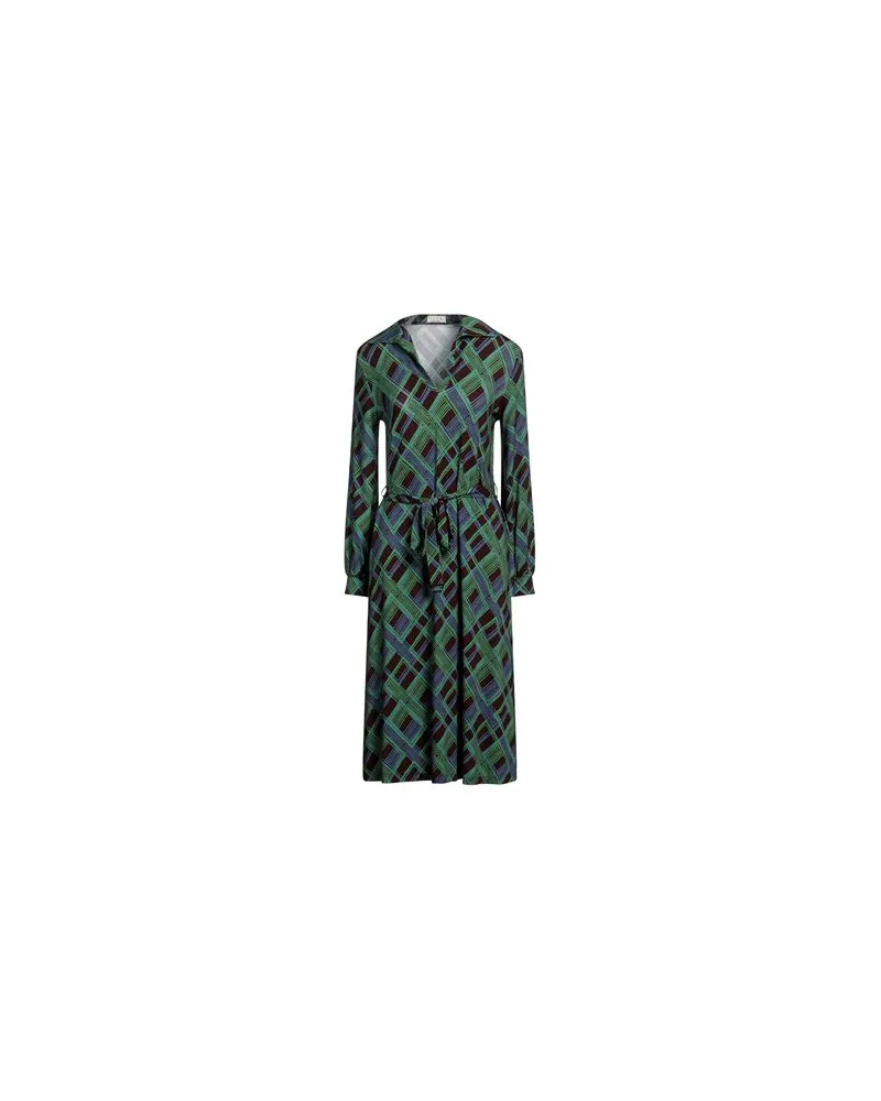 SIYU KLEIDER - Midi-Kleiderauf YOOX.COM Braun