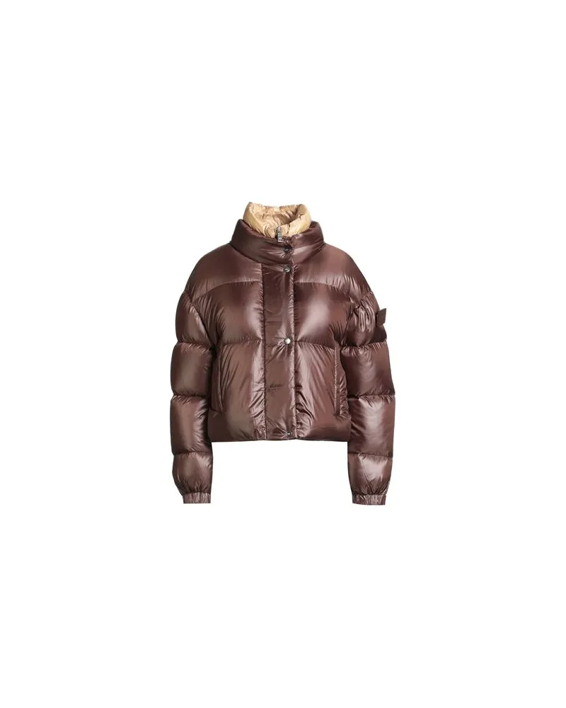 ADD JACKEN & MÄNTEL - Pufferjacken & Daunenjackenauf YOOX.COM Schokobraun