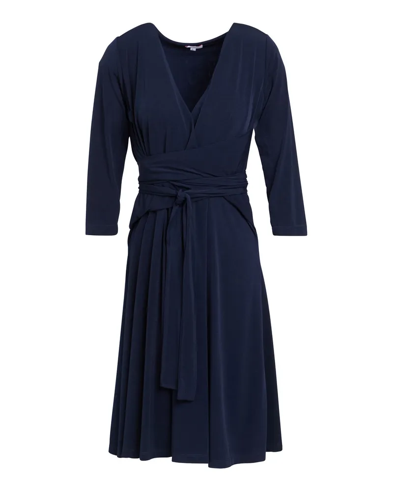 ROSSOPURO Midi-Kleid Nachtblau
