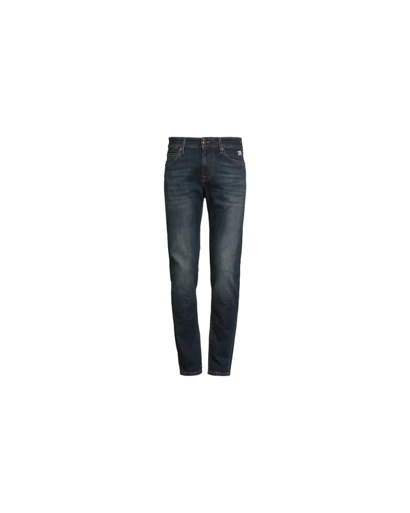 Roy Roger's HOSEN & RÖCKE - Jeanshosenauf YOOX.COM Blau