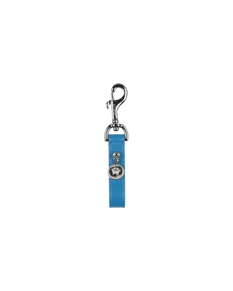Versace Kleinlederwaren - Schlüsselanhängerauf YOOX.COM Azurblau