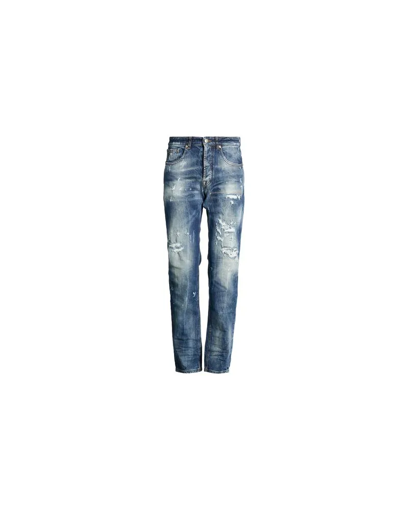John Richmond HOSEN & RÖCKE - Jeanshosenauf YOOX.COM Blau