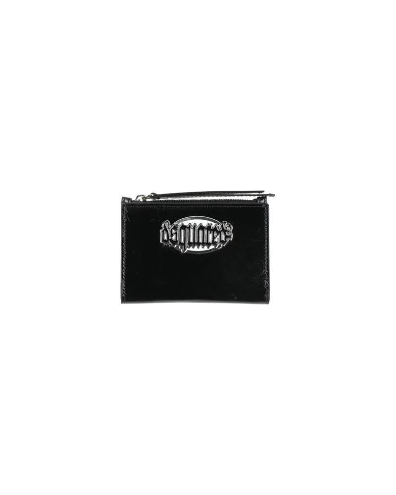 Dsquared2 Kleinlederwaren - Brieftaschenauf YOOX.COM Schwarz