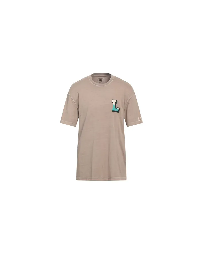 Lee TOPS - T-shirtsauf YOOX.COM Hellbraun