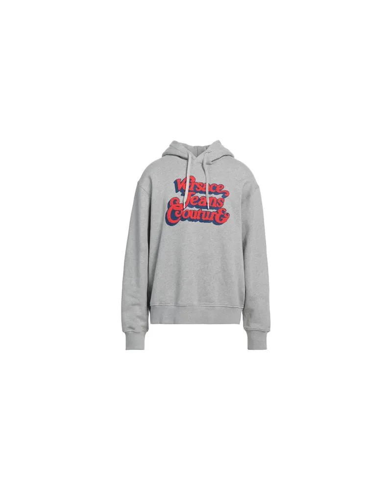 Versace Jeans TOPS - Sweatshirtsauf YOOX.COM Hellgrau