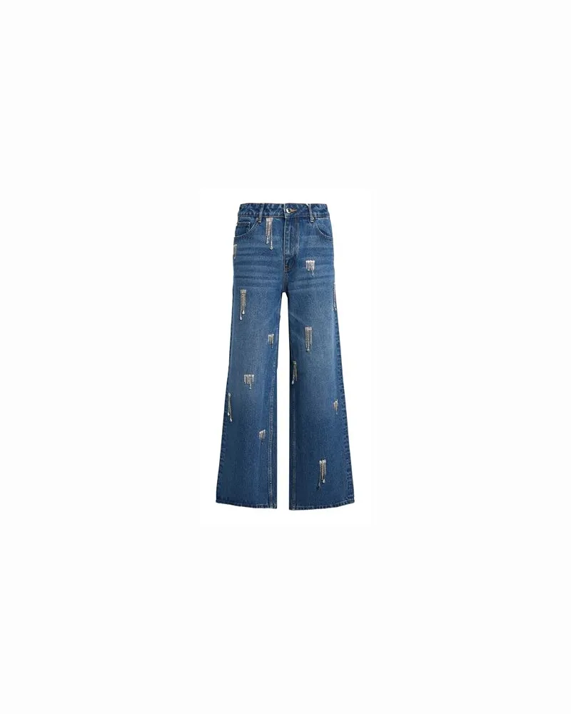 Fracomina HOSEN & RÖCKE - Jeanshosenauf YOOX.COM Blau