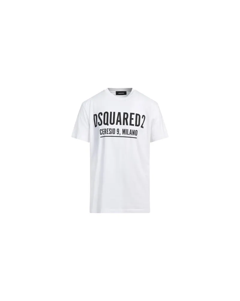 Dsquared2 TOPS - T-shirtsauf YOOX.COM Weiß