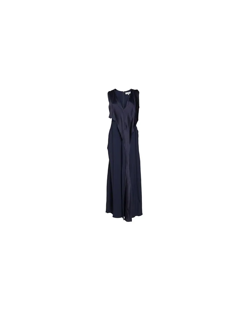 Victoria Beckham KLEIDER - Maxi-Kleiderauf YOOX.COM Nachtblau