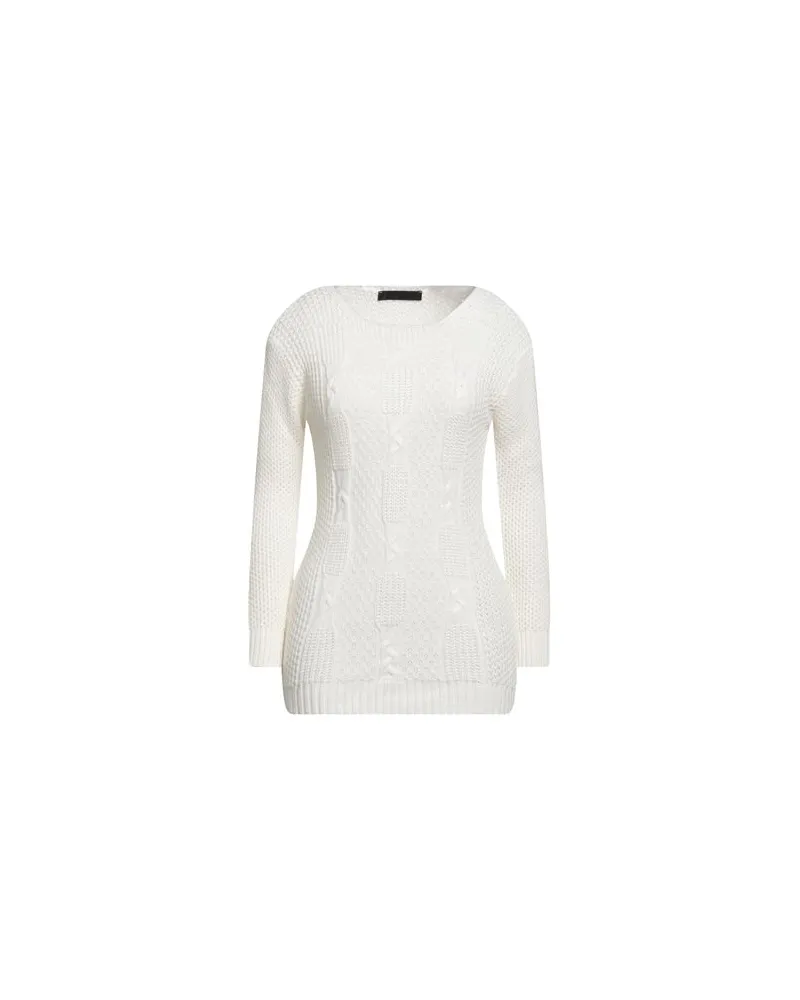 Extè STRICKWAREN - Pulloverauf YOOX.COM Cremeweiß