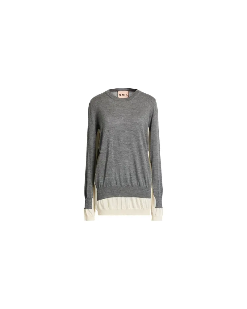 PLAN C STRICKWAREN - Pulloverauf YOOX.COM Grau