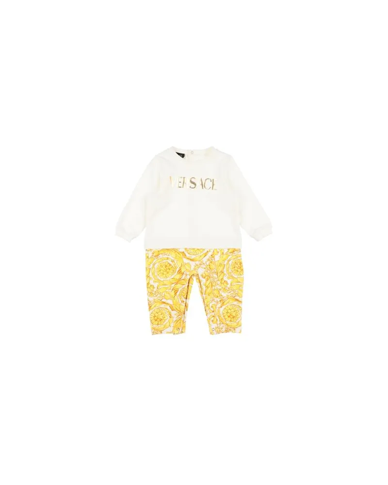 Versace NEUGEBORENE - Babystrampler & -Latzhoseauf YOOX.COM Elfenbein
