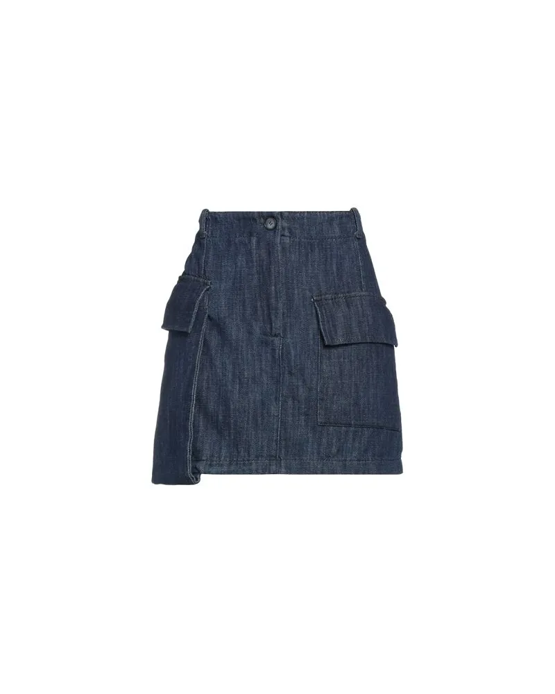 HAVEONE HOSEN & RÖCKE - Jeansröckeauf YOOX.COM Blau