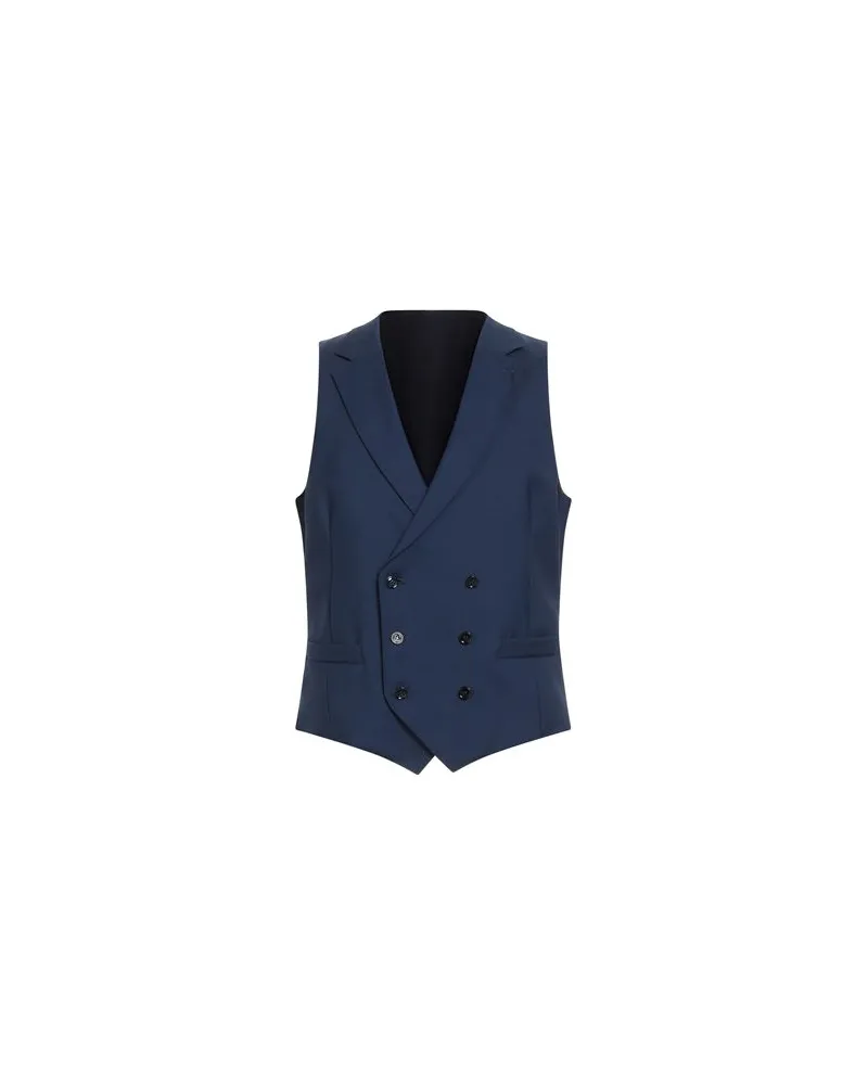 Luigi Bianchi Mantova ANZÜGE und CO-ORDS - Couture-Westenauf YOOX.COM Blau