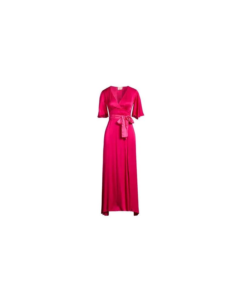 Kaos KLEIDER - Maxi-Kleiderauf YOOX.COM Fuchsia