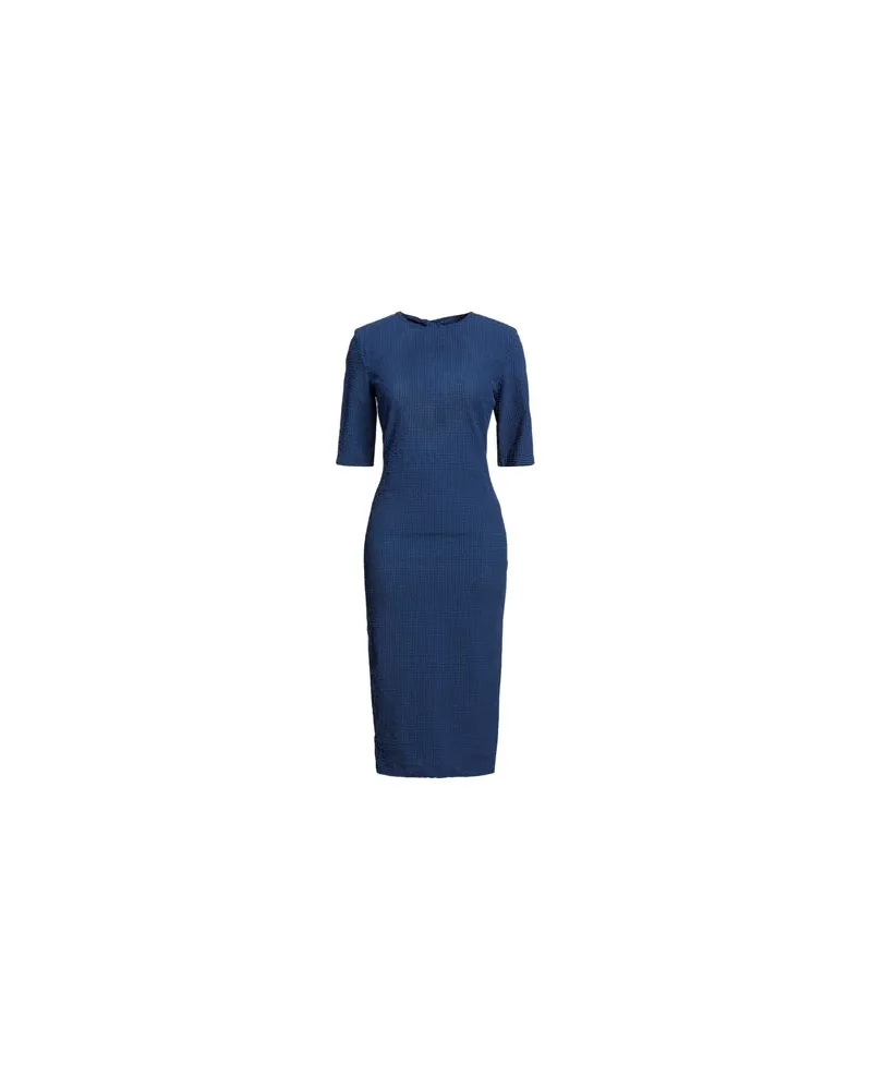 Semicouture KLEIDER - Midi-Kleiderauf YOOX.COM Blau
