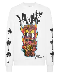 Philipp Plein Sweatshirt Weiß