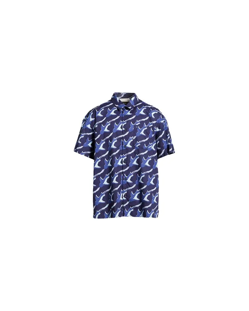 Napapijri G-ELIOR SS AOP - TOPS - Hemdenauf YOOX.COM Marineblau