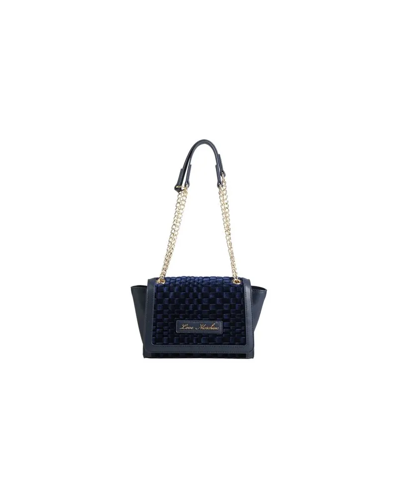 Moschino TASCHEN - Schultertaschenauf YOOX.COM Nachtblau
