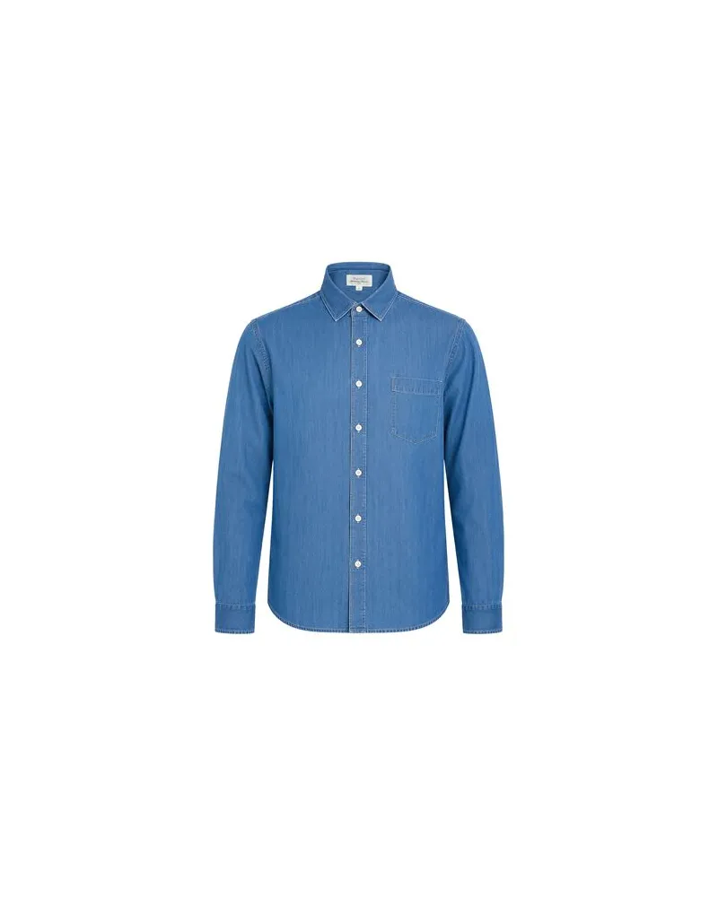 Hartford TOPS - Jeanshemdenauf YOOX.COM Taubenblau