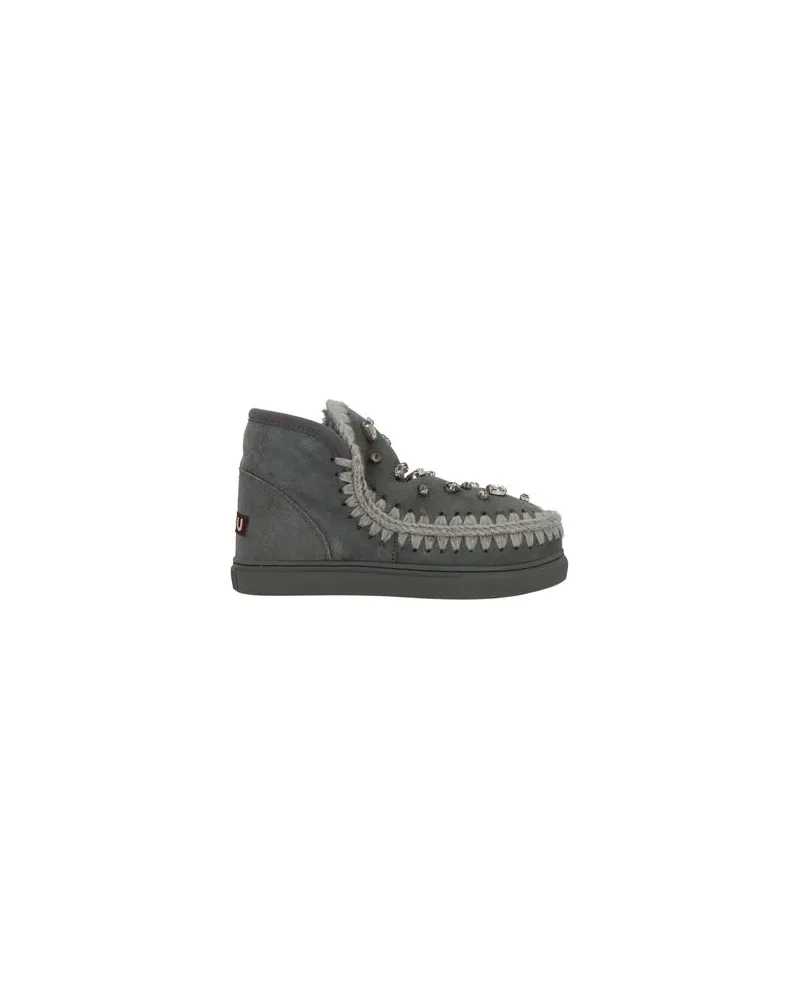 Mou SCHUHE - Stiefelettenauf YOOX.COM Braungrau
