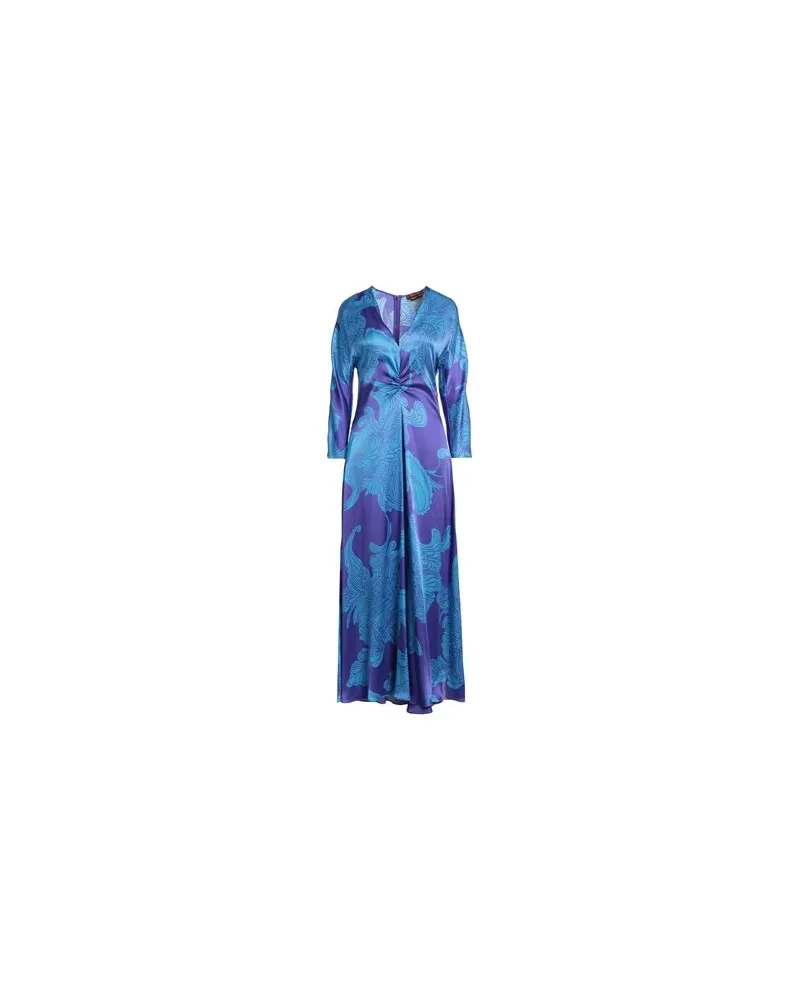Max Mara KLEIDER - Maxi-Kleiderauf YOOX.COM Azurblau