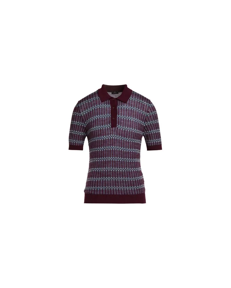 Etro TOPS - Poloshirtsauf YOOX.COM Bordeaux