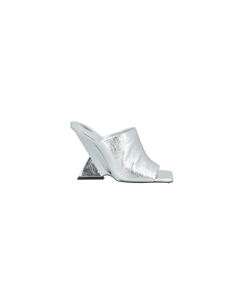 ATTICO SCHUHE - Sandalenauf YOOX.COM Silber