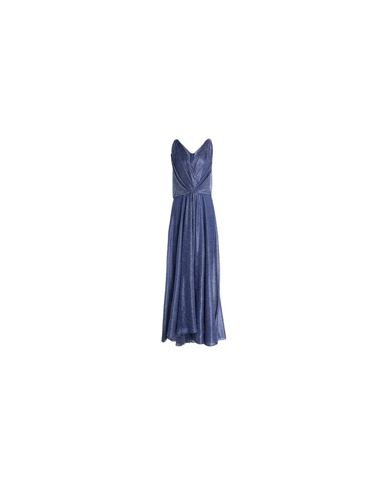 Talbot Runhof KLEIDER - Maxi-Kleiderauf YOOX.COM Marineblau