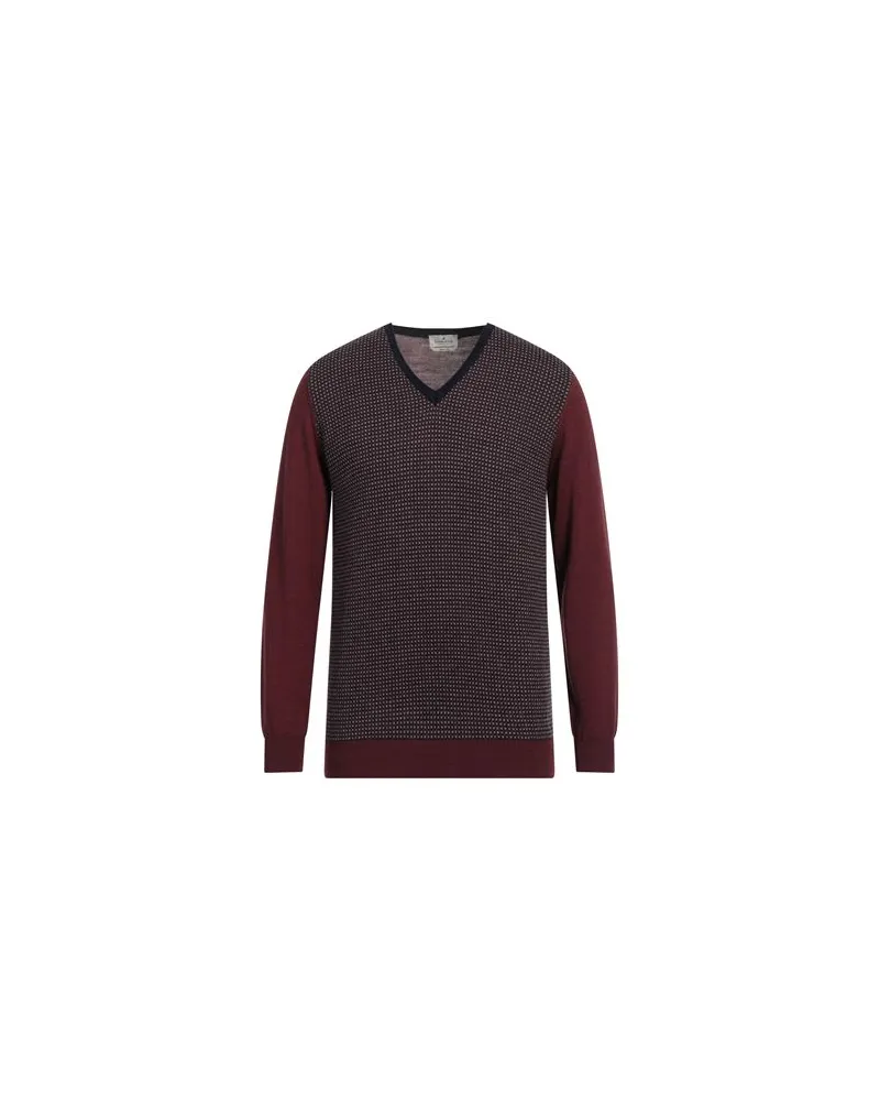 Brooksfield STRICKWAREN - Pulloverauf YOOX.COM Bordeaux