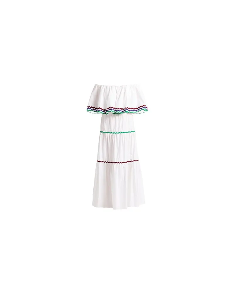 NENETTE KLEIDER - Maxi-Kleiderauf YOOX.COM Weiß