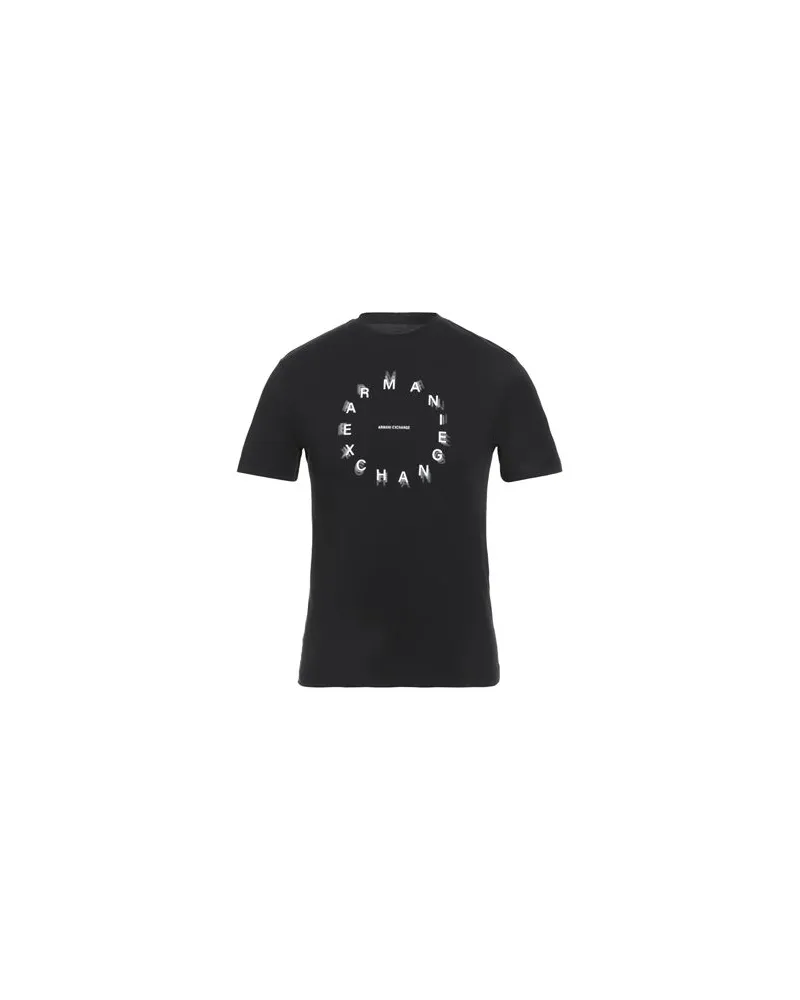 Armani Exchange TOPS - T-shirtsauf YOOX.COM Schwarz
