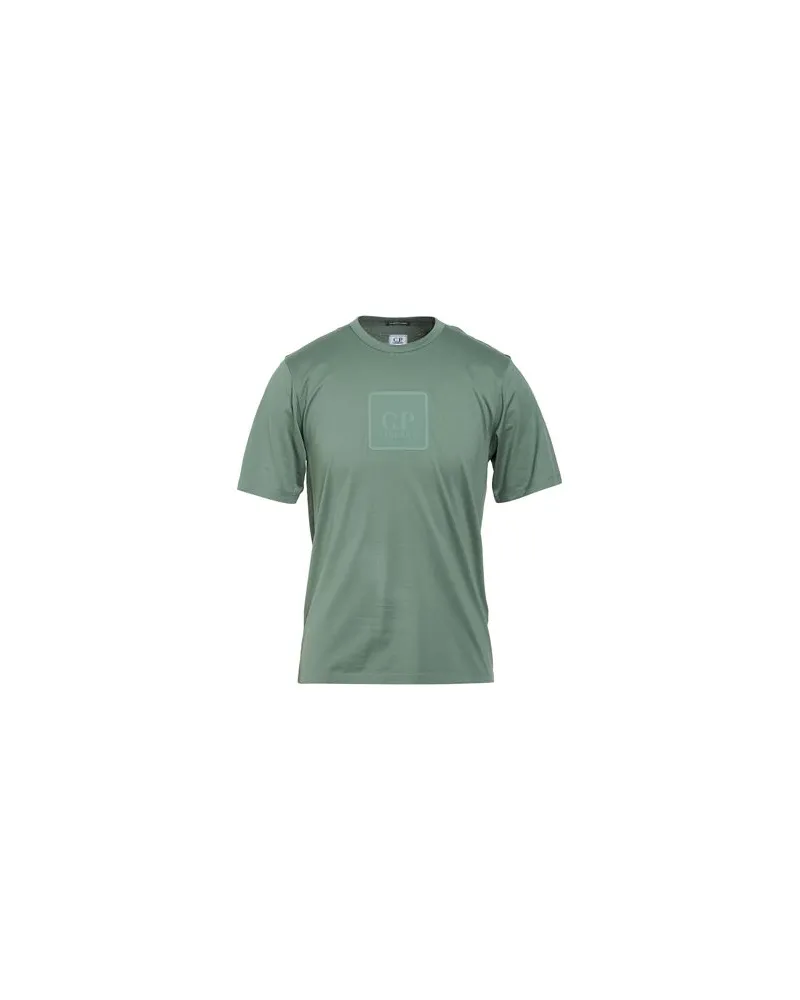 C.P. Company TOPS - T-shirtsauf YOOX.COM Salbeigrün