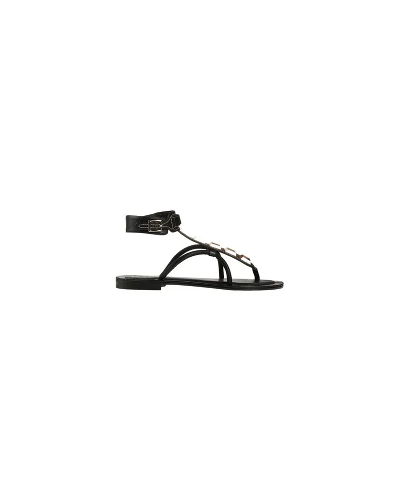 Cécile SCHUHE - Zehentrennerauf YOOX.COM Schwarz