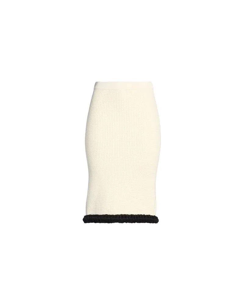 Moschino COUTURE! - HOSEN & RÖCKE - Midi-Röckeauf YOOX.COM Cremeweiß