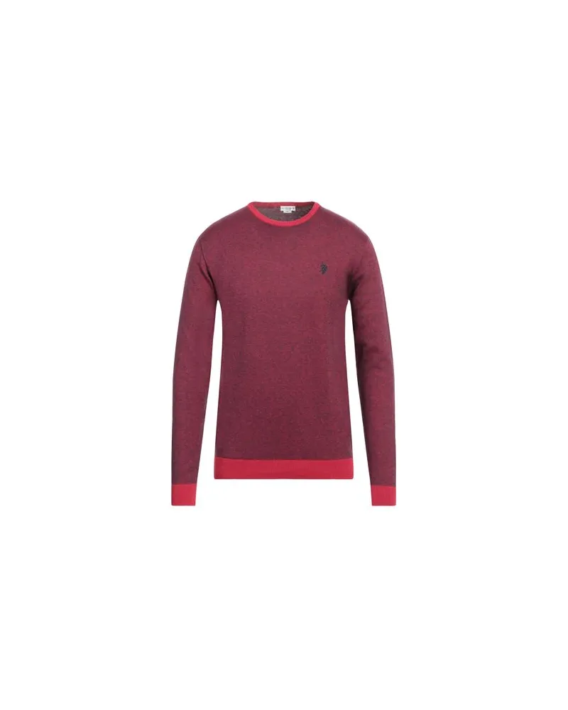 U.S. Polo Assn.  U POLO ASSN. - STRICKWAREN - Pulloverauf YOOX.COM Purpur