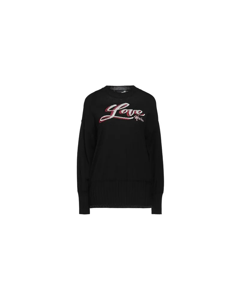 Moschino STRICKWAREN - Pulloverauf YOOX.COM Schwarz