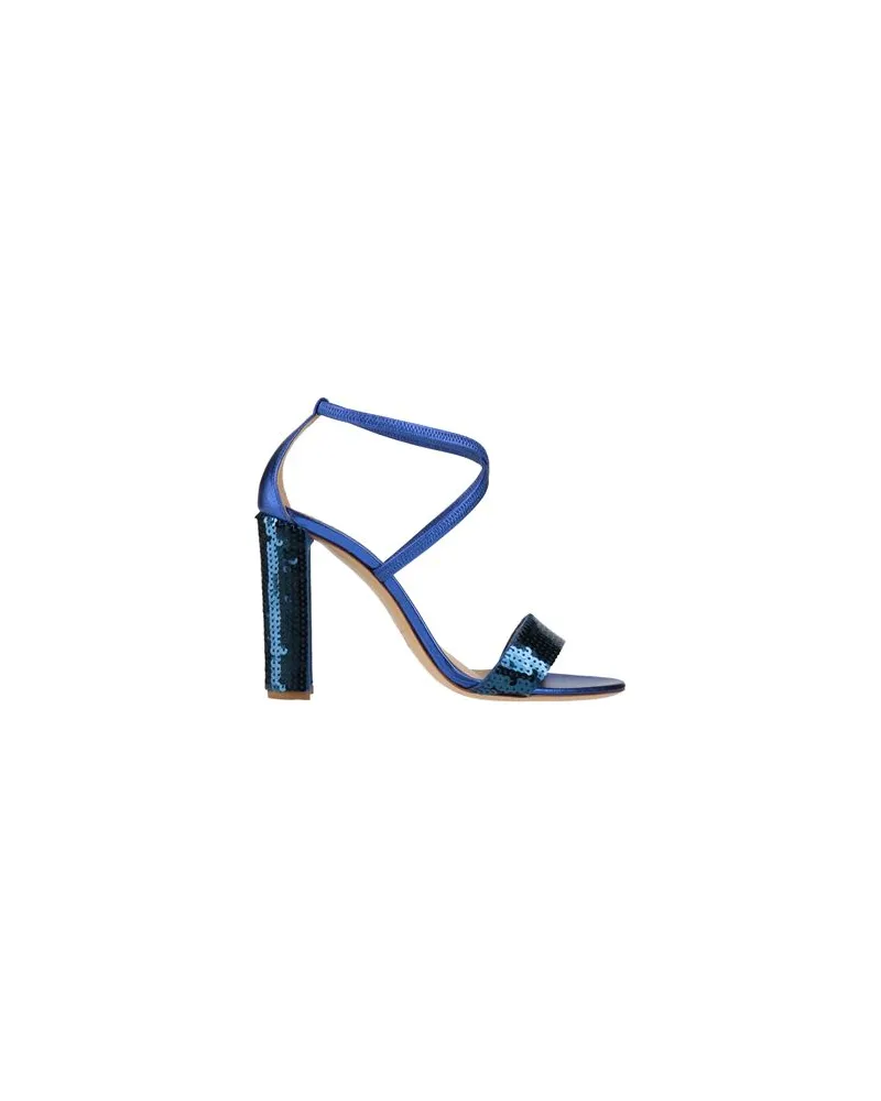 NINALILOU SCHUHE - Sandalenauf YOOX.COM Blau