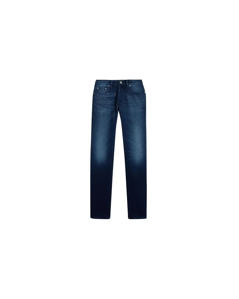 MOORER HOSEN & RÖCKE - Jeanshosenauf YOOX.COM Blau