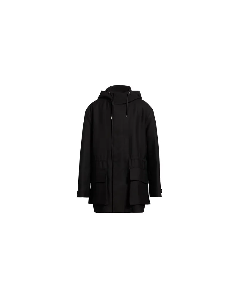 Sandro JACKEN & MÄNTEL - Mäntelauf YOOX.COM Schwarz