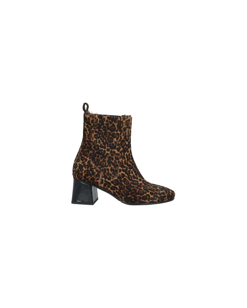 F.lli Bruglia SCHUHE - Stiefelettenauf YOOX.COM Kamel