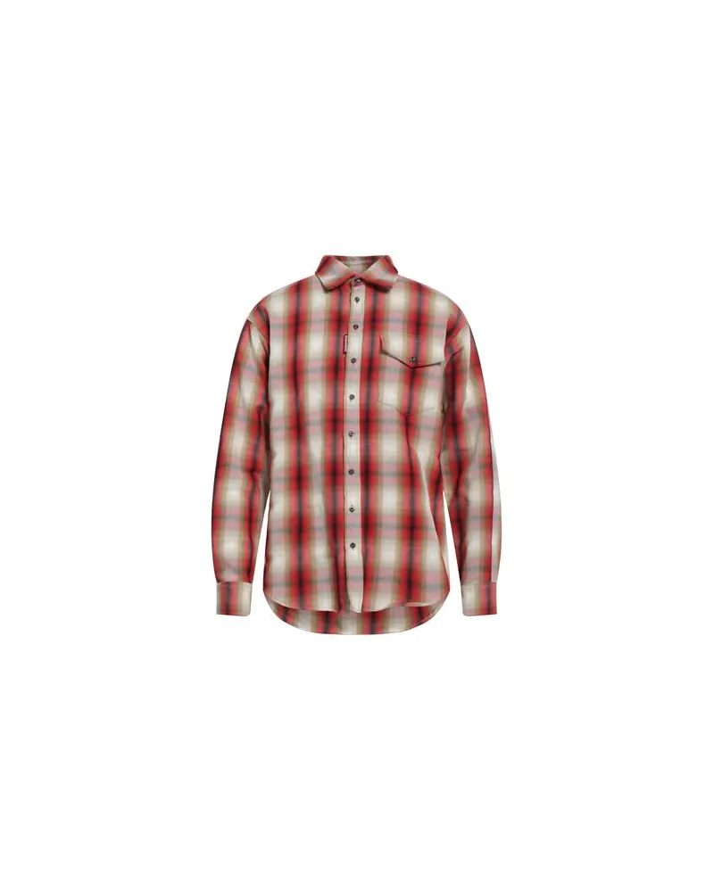 Dsquared2 TOPS - Hemdenauf YOOX.COM Rot