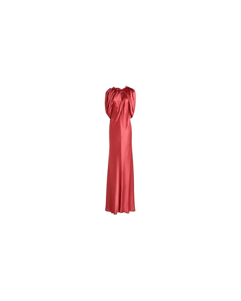 Alberta Ferretti KLEIDER - Maxi-Kleiderauf YOOX.COM Tomatenrot