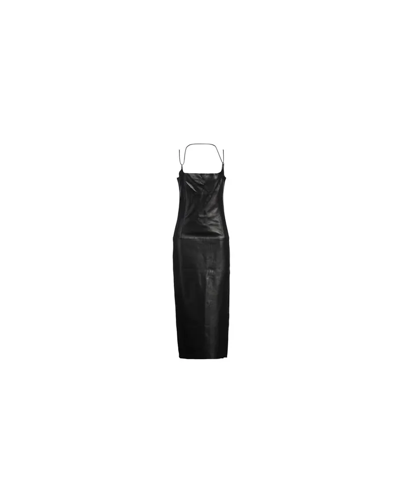 ATTICO KLEIDER - Midi-Kleiderauf YOOX.COM Schwarz