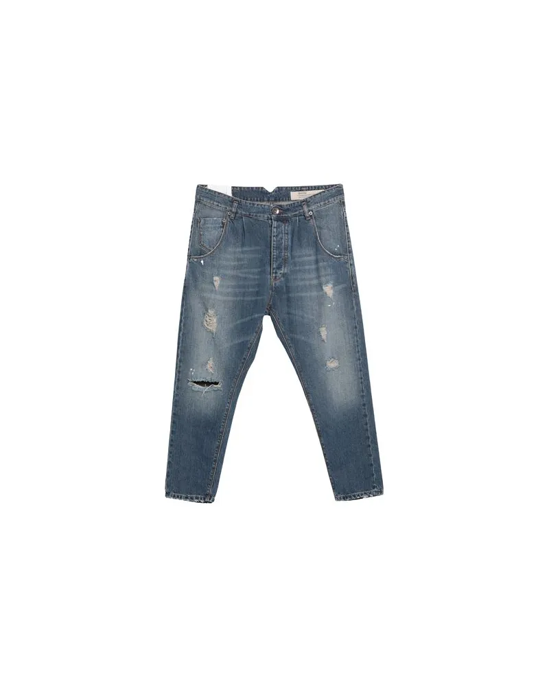 Novemb3r HOSEN & RÖCKE - Jeanshosenauf YOOX.COM Blau